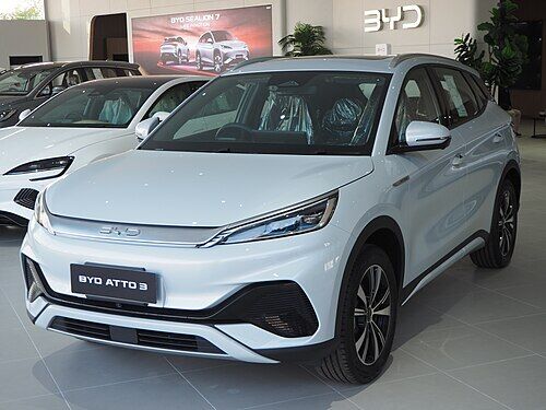 BYD Atto 3 model električnog vozila (izvor fotografije: wikipedia).